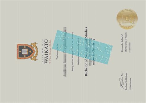 新西兰Waikato文凭哪家强|补办怀卡托大学毕业证扫描图