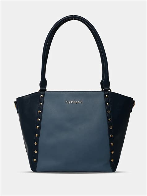 Buy Caprese Shelby Medium Powder Blue Satchel Bag @ Rs.1049 | Caprese Bags