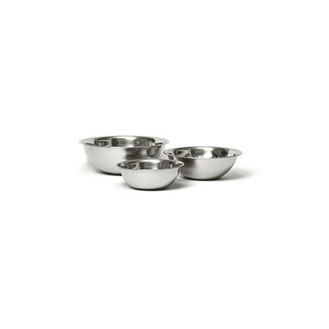 Vollrath Economy Stainless Steel Mixing Bowls | Northwestern Cutlery