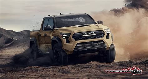 2024 Toyota Tacoma TRD Pro Rendered in Nine Paint Colors - autoevolution