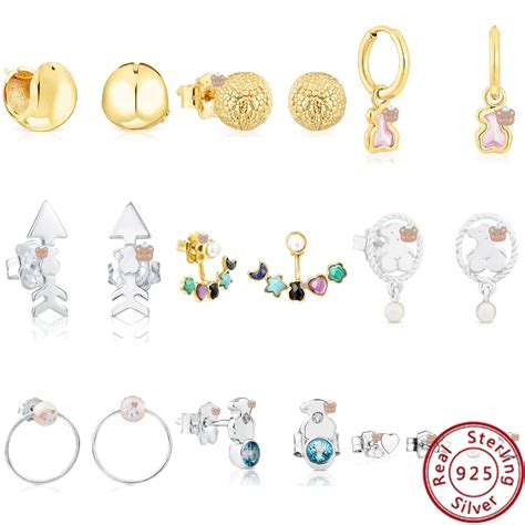 Spanish-Bear-Stud-Earring-novo-elegante-2023-Adicione-um-toque-de ...