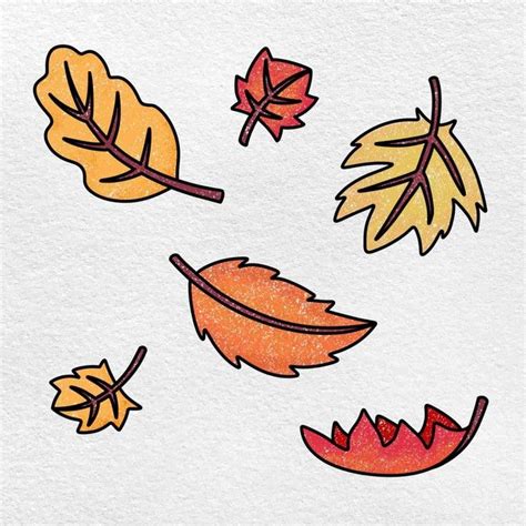 Image result for Fall Leaves Drawing