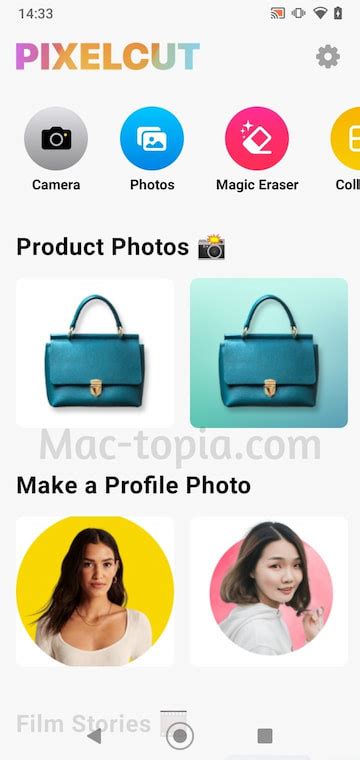 تحميل برنامج Pixelcut لتحرير و قص الصور و إزاله الخلفية بدون نت - ماك توبيا
