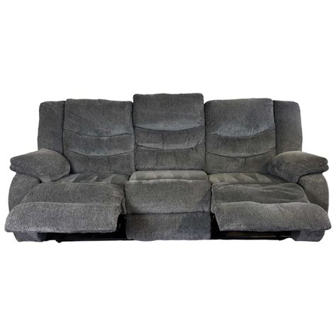 Used Gray Recliner Sofa | OneUp Furniture | Philadelphia, PA