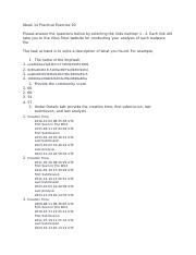 Image result for 92Y10a05 Practical Exercise