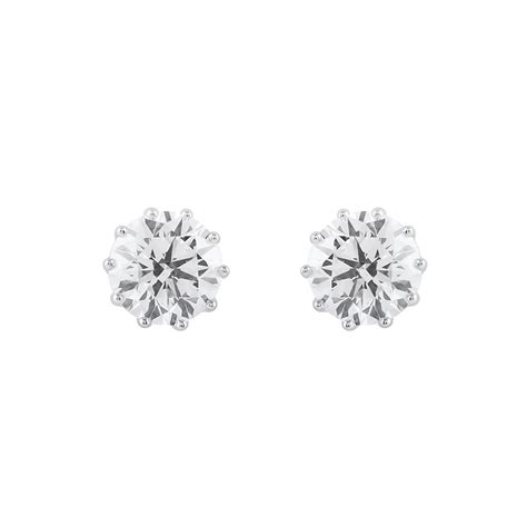 Buy Brilliant Diamond Studs HER24I07-D400R0B Online at ORRA.