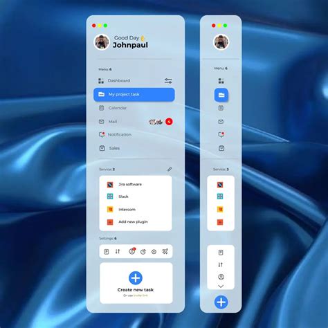 UI Menu Design 的图像结果