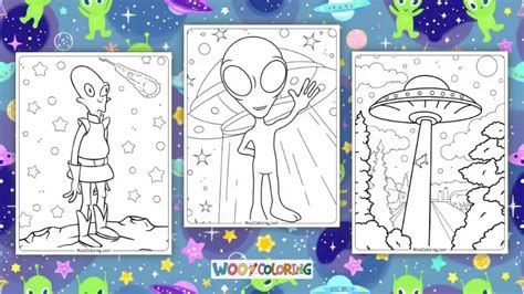 Image result for Alien Coloring Pages