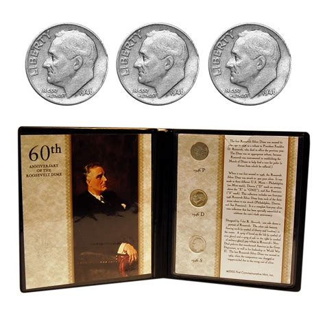 60th Anniversary of the Roosevelt Dime - The Patriotic Mint