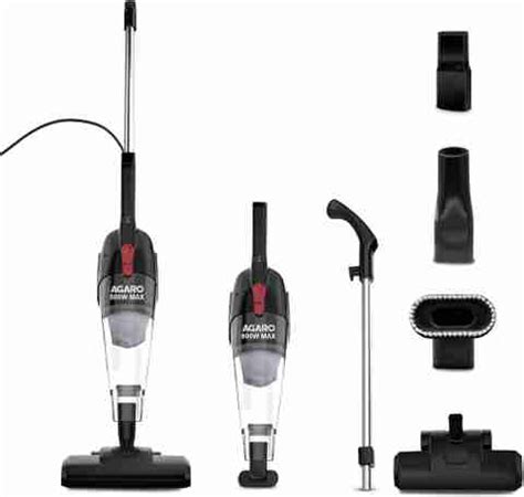 AGARO 33423 Upright Hand-held Vacuum Cleaner with Reusable Dust Bag ...
