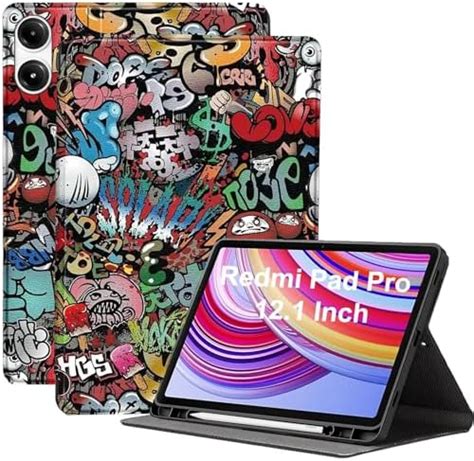 ProElite Book Cover Case for Redmi Pad Pro 12.1 inch Cover, Smart flip ...