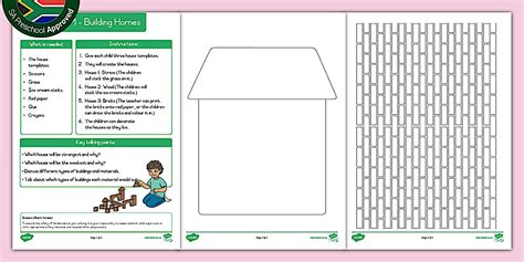 Preschool: STEM- Building Homes