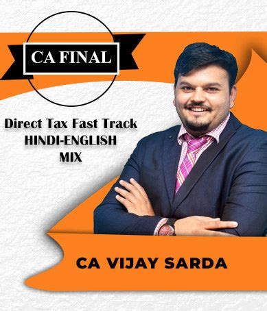 CA Final Direct Tax Track Video Lectures By CA Vijay Sarda