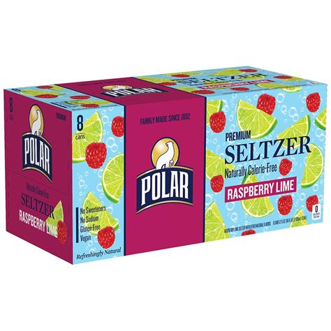Polar Seltzer Water Raspberry Lime | Walgreens