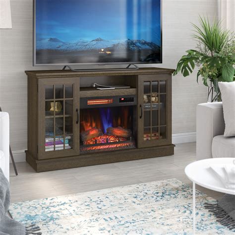 Living Room Fireplace Tv Stand | Baci Living Room