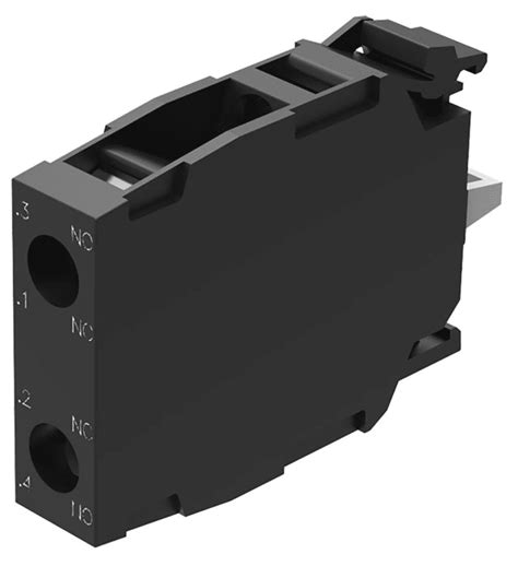 45-315.1Z10 EAO | EAO Series 45 Series Contact Block, 5 → 500V, 1CO ...