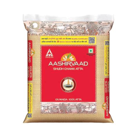 Ashirwad Sudh Chakki Atta 10kg - Albine