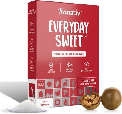 TruNativ Everyday Sweet, Natural 1:1 sugar replacer, monk fruit ...
