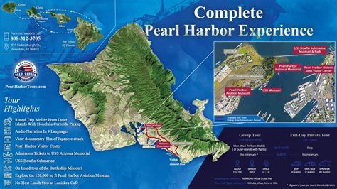 Complete Pearl Harbor Tour from Kauai, Maui Or The Big Island