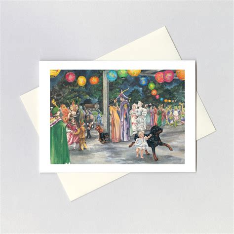 Carl Dancing at Party - Good Dog Carl Greeting Card – Laughing Elephant