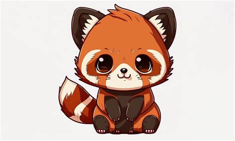 Red Panda Color Drawing