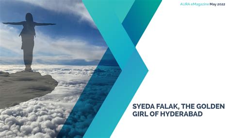 Syeda Falak, the Golden Girl of Hyderabad - Aura | Monthly e Magazine