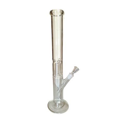 18 Inch Heavy Glass Bong With Single Perculator - StonePapers