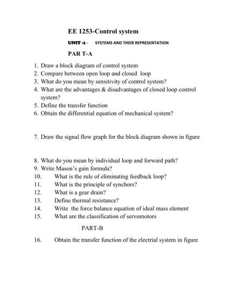 Image result for Ee 412 Course Control System