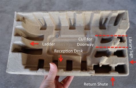 Image result for Cardboard Box for Library