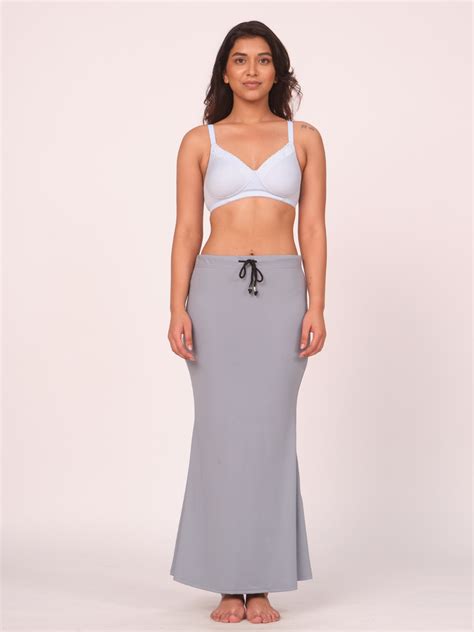 Munns & Mars Saree Shapewear Polyester Fish Cut - Grey – Munns and Mars