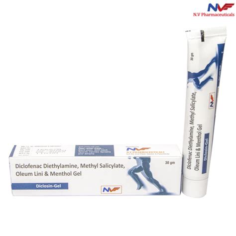 DICLOSIN GEL NV Pharmaceuticals