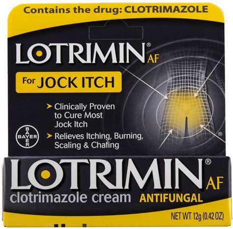 Buy Lotrimin AF Jock Itch Antifungal Cream 0.42 oz Pack of 3 Online at ...