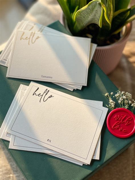 Notecards and Personalized Card Sets - Lemonade