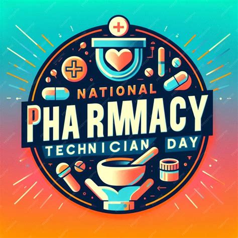 National Pharmacy Technician Day Holiday concept Template for ...