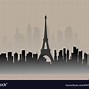 Image result for Paris City Skyline Silhouette