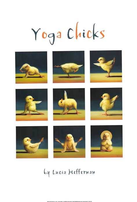 Yoga Chicks Collage by Lucia Heffernan - 22 X 32 Inches (Art Print ...