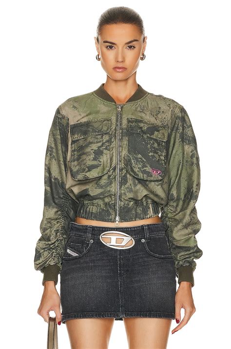 Diesel Cargo Jacket in Camouflage | FWRD