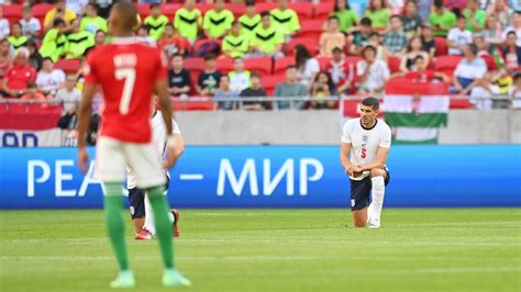 Hungary kids boo England players taking a knee before Nations League ...
