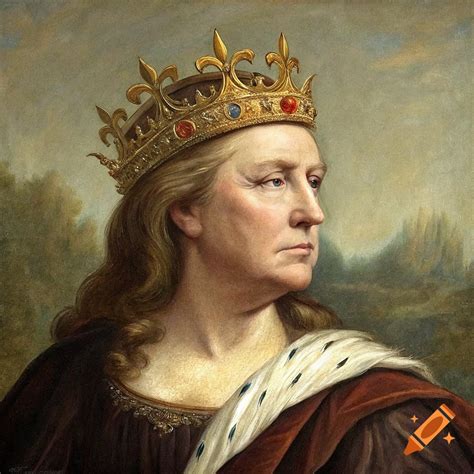 Donald Trump as Mona Lisa with a crown on Craiyon