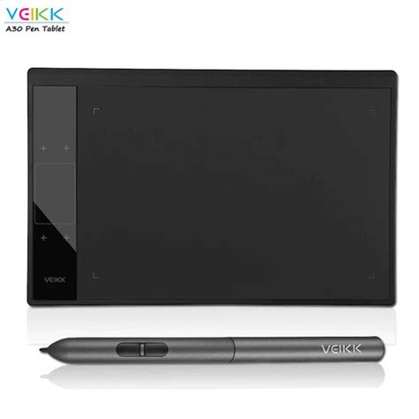 Jual VEIKK A30 Digital Graphic Drawing Tablet 10x6 inches 250 RPS ...