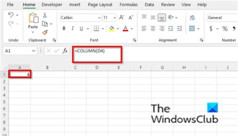 Image result for Column Excel Example
