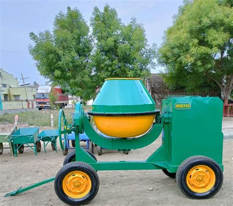 Concrete Mixture Machine - Minerva 1 Bag Concrete Mixer Machine Heavy ...