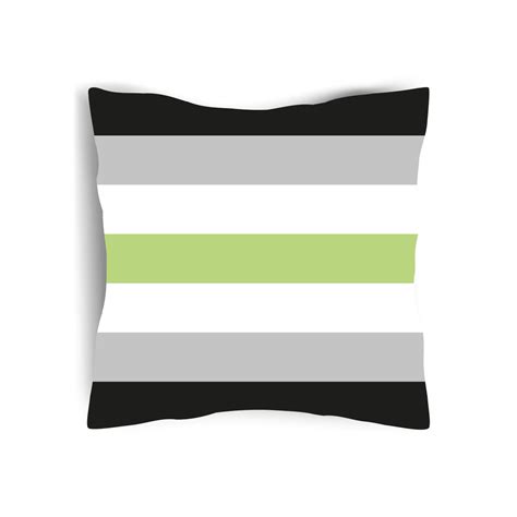 Agender Pride Flag cushion – Bunting Warehouse