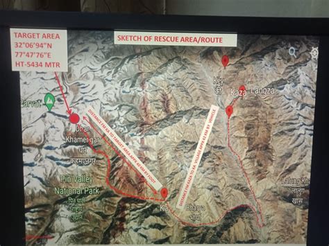 ITBP launches rescue mission in Himachal's Lahaul Spiti valley for ...