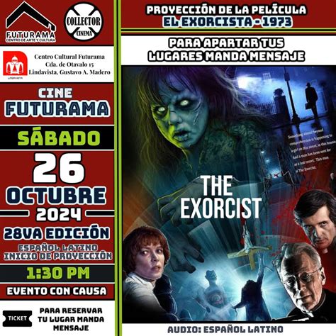 Collector Cinema #28 - The Exorcist (1973), Centro Cultural Futurama ...