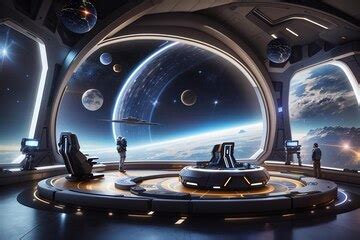 Interstellar arena | Premium AI-generated image
