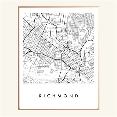 Map Of Downtown Richmond