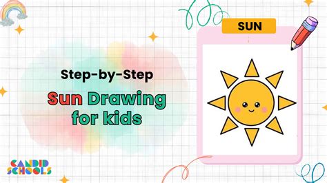 Sun Drawing for Kids: An Easy Step-by-Step Guide in 5 minutes!