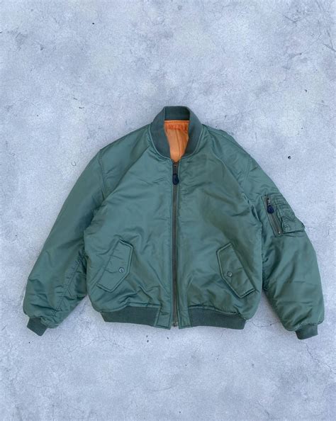 Bomber Jacket × Military × Vintage Vintage Military Bomber Jacket MA 1 ...