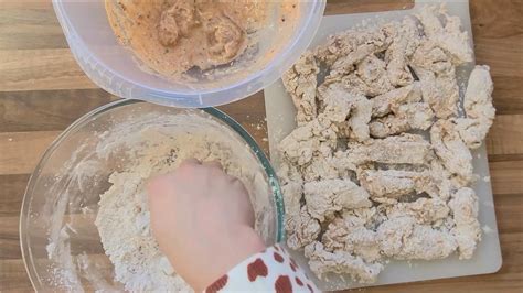 how to deep fry fry boneless chicken thigh 006 - Fun Cooking